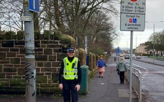 Drivers fined by cops for breaching Glasgow school car-free zone