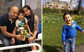 Airdrie mum raises £10k after losing son to tragic brain tumour