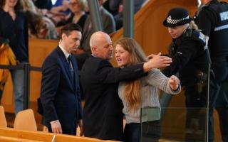 Protesters will be BANNED from Holyrood under new First Minister's Questions rules