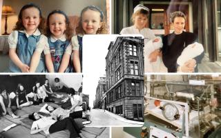 Montage of Rottenrow memories