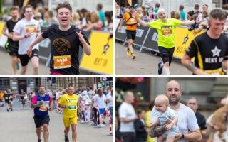 Can you spot yourself? Incredible pictures of the men's 10k in Glasgow