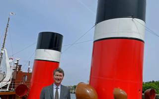 Sir Timothy Laurence named patron of historic Waverley paddle steamer