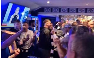 Rangers pub welcomes Newcastle fans with 'brilliant' tribute to club hero