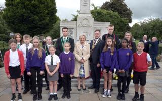 Centenary service marks anniversary of historic war memorial