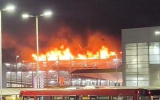 Some Glasgow flights cancelled due to car park fire at major UK airport