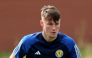 Nathan Patterson in Scotland training