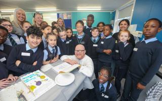 MasterChef winner visits Glasgow primary school to unveil new multi-purpose room