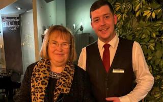'Absolute pleasure': Susan Boyle pops into Hamilton hotel leaving staff delighted