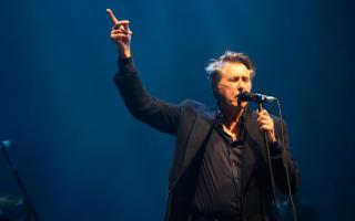 Bryan Ferry, the artist was performing when the incident happened.