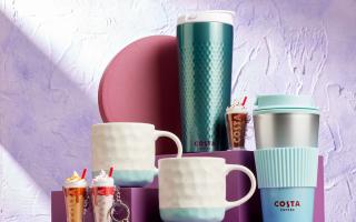 Will you be buying a new cup or mug? Here's Costa Coffee's new merchandise range for January 2024