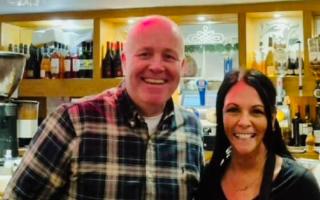 Sporting legend spotted at Glasgow restaurant for Sunday lunch