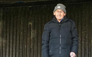 Norrie Tate was honoured for his dedication to his time and effort to grassroots football