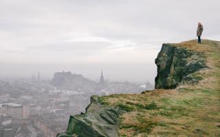Arthur's Seat in Edinburgh and Cathkin Braes in Glasgow were among the walking routes with the best views in Scotland