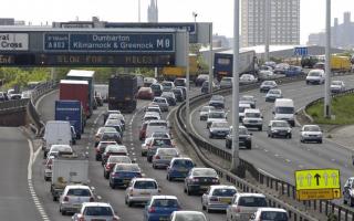 Incident on Glasgow's M8 motorway sparked 999 response