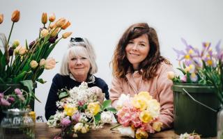 Louisina and Lauren will take their display to the Chelsea Flower Show