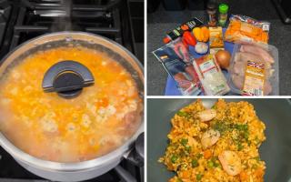 I tried cooking Jamie Oliver's chicken and chorizo paella and the recipe was easy to follow