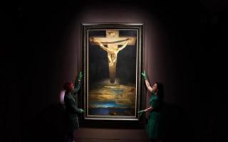 Christ of St John painting Salvador Dali