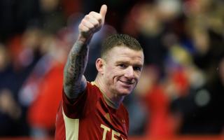 Jonny Hayes was given a fitting send-off at Pittodrie
