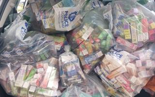 Hundreds of 'supersized' vapes seized from shops