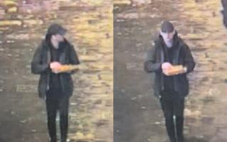 Mystery graffiti appears in Glasgow as cops keen to speak to man
