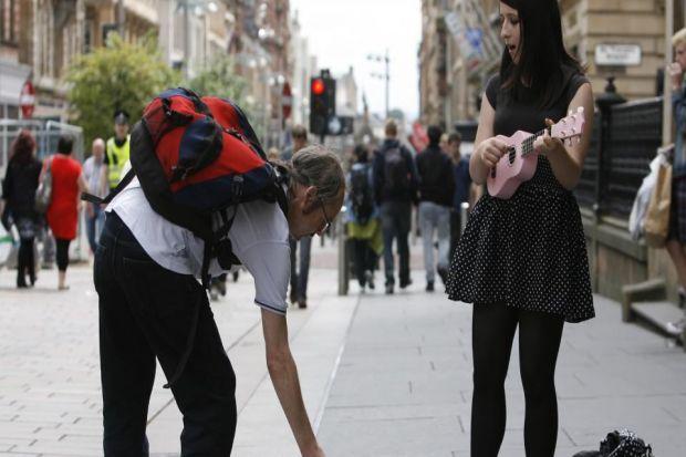 Busking at George Square and Merchant City are out of bounds