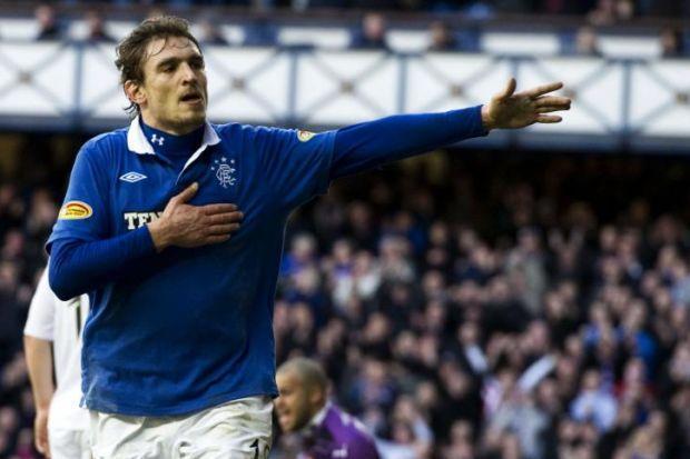 Glasgow Times: Back to the big-time: Former Rangers striker Nikica Jelavic could be returning to the English Premier League with West Ham