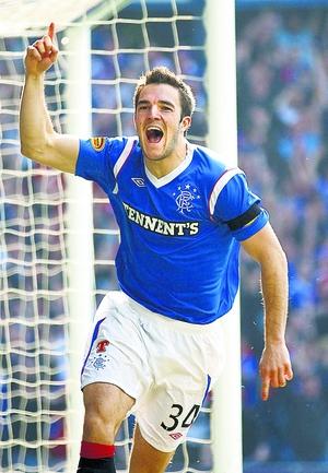 Glasgow Times: Andy Little will be hoping for more days like this after signing a new deal with Rangers.