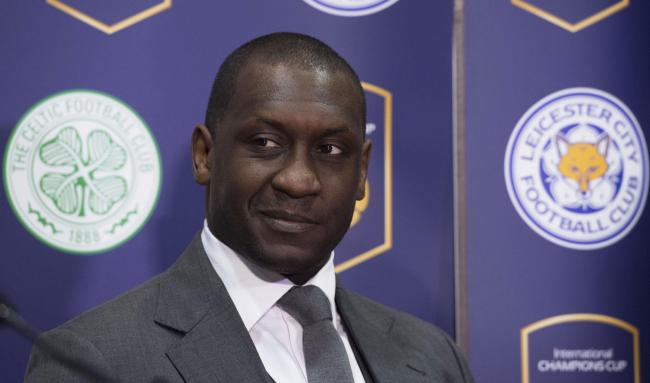 Emile Heskey speaking before the forthcoming match between the Scottish and English title winners, in the International Champions Cup tournament.