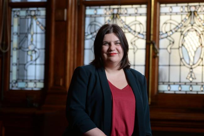 Glasgow City Council Leader Susan Aitken for Sunday Herald People Behind the Power feature. .........25/10/17. (Photo by Kirsty Anderson / Herald & Times) - KA.