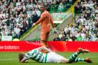 Allan McGregor escaped punishment for a kick at Kristoffer Ajer in an Old Firm game earlier this season.