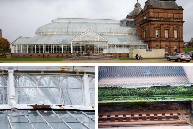 People's Palace and Winter Gardens in Glasgow Green. Robert Perry
